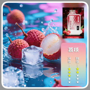 SP2S思博瑞GEM9000口一次性拋棄式電子煙【雙重荔枝】
