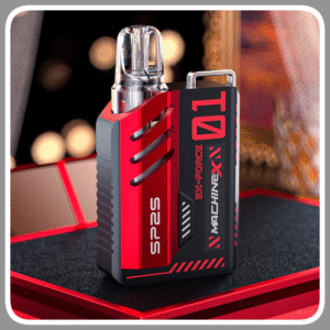 SP2S思博瑞電子煙主機Max2025新款主機双陶瓷【黑紅色】