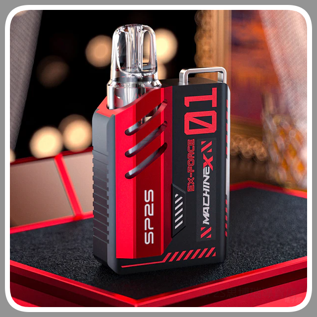 SP2S思博瑞電子煙主機Max2025新款主機双陶瓷【黑紅色】